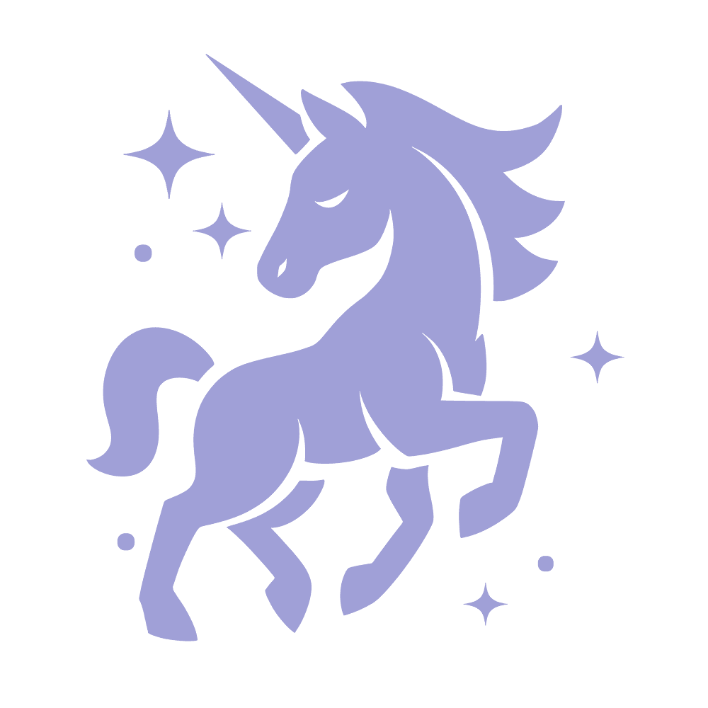 Unicorn Icon Logo (PNG) preview